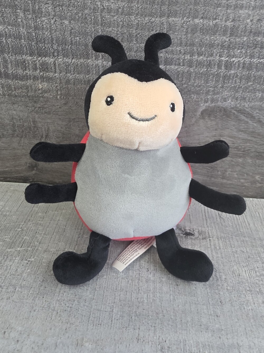 Mary Meyer Plush Ladybug Stuffed Animal Red Black Rare 6" g61